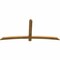 Ekena Millwork Bellingham Rough Sawn Timber Gable Bracket, Western Red Cedar, 84"W x 38"H x 2"D x 4"F, 11/12 Pitch GBW084X38X0204BEL00RWR - alternate 2